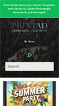 Mobile Screenshot of printadtemplates.com