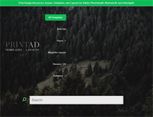 Tablet Screenshot of printadtemplates.com